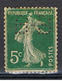 (1F 721) FRANCE // YVERT 137 SEMEUSE  // PERFIN / PERFORE BB // 1907-20 - Otros & Sin Clasificación