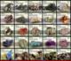 Ref. MX-2474A-Y MEXICO 2005 MINERALS, GEMSTONES, GEOLOGY,, SET COMPLETE 25V Sc# 2474A-Y - Minéraux