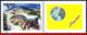 Ref. BR-2942-4 BRAZIL 2004 ARCHITECTURE, TOURISM, BIRDS, TRAIN,, CHURCHES, PERSONALIZED MNH 1V Sc# 2942 - Eisenbahnen