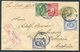 1899 Japan Yokohama Registered Uprated Stationery Cover- Reichenberg Bohemia - Covers & Documents