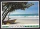 Venezuela: Picture Postcard Isla Margarita To Netherlands, 2002, Cancel Private Postal Service Worldmail DHL (pin Hole) - Venezuela