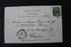 Charbonnage Belge : Mineurs, Cachet Postal D'Enghien 1903 - Mines