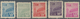 China - Volksrepublik - Provinzen: Luda, Luda People’s Post, 1950, Tien An Men, $10-$100, Cpl. Set O - Sonstige & Ohne Zuordnung