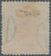 China: 1878, Large Dragon Thin Paper 3 Ca. Vermilion, Canc. Blue Seal (Michel Cat. 280.-) - Sonstige & Ohne Zuordnung