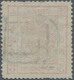 China: 1883, Large Dragon Thick Paper 3 Ca. Red Canc. Blue Seal "Peking" (Michel Cat. 350.-)- - Otros & Sin Clasificación