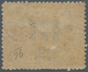 China: 1897, Dowager Cent Surcharges, Large Figures 2 1/2 Mm, On 2nd Printing: 10 C./12 Cn. Yellow O - Autres & Non Classés