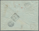 China: 1897, 1 C. Type I On Red Revenue Resp. 4 C. Large Type On Red Revenue With Surcharges On Dowa - Sonstige & Ohne Zuordnung