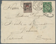 China: 1901, Coiling Dragon 10 C. Tied Oval Bilingual "PEKING JUL 16 1901" To Small Envelope In Comb - Autres & Non Classés