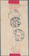 China: 1908, Coiling Dragon 2 C. Green With Selvadge At Left, Tied Boxed Dater"Fukien.Tangmuikai -.3 - Sonstige & Ohne Zuordnung