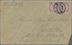 China: 1905, Coiling Dragon 5 C. Violet Canc. Lunar Dater "Kiangsi.Kuling -.6.24" To Cover To Finlan - Autres & Non Classés