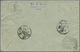 China: 1908, Coiling Dragon 10 C. Ultra Canc. Lunar Dater "Hunan.Tsinshih -.5.12" To Cover Via Siber - Autres & Non Classés