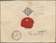 China: 1912, Commerical Press 1/2 C.-16 C. Nine Values Tied "SHANGHAI 17 SEP 12" To AR-registered Vo - Sonstige & Ohne Zuordnung