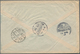 China: 1912/13, Commercial Press 2 C. With London Printing 1 C., 3 C. And 10 C. Tied Boxed Bilingual - Sonstige & Ohne Zuordnung