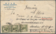 China: 1913/32, Three Covers With TPO Railway Postmarks; Waterlow 3 C. Gutter Copy 1913 "Peking-Mouk - Autres & Non Classés