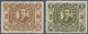 China: 1912, Dr. Sun $2 Light Brown And 16 C. Olive Both Mint Never Hinged MNH (Michel Cat. 1090.-). - Autres & Non Classés