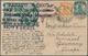 China: 1913/23: Junk 1c & 3c (x2 One On Reverse) Cancelled By „CANTON SUB OFFICE 8 1923“ Cds On Pict - Autres & Non Classés