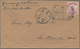 China: 1913/23, Letter Box Marks On Junk Series Entires: Red Circular "Anking/7" With 3 C. Tied Boxe - Autres & Non Classés