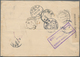 China: 1915, Peking Printing Junk 1 C., 5 C. 10 C. Tied Bisected Bilingual "SHAMEEN 17 NOV 16" To Co - Sonstige & Ohne Zuordnung