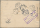 China: 1915, Peking Printing Junk 1 C., 5 C. 10 C. Tied Bisected Bilingual "SHAMEEN 17 NOV 16" To Co - Otros & Sin Clasificación