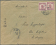 China: 1913, Junk 5 C. Violet (2) Tied Boxed Dater "Kwangtung Muiluk 4.4.21" To Cover To Switzerland - Sonstige & Ohne Zuordnung