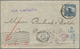 China: 1915, Junk 10 C. Blue Perf. "HS BC." Tied "SHANGHAI MAR 23 1923" To Cover To Switzerland, But - Sonstige & Ohne Zuordnung