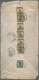 China: 1923/30, Junk 4 C. Olive (6) Resp. 1 C. Black On 3 C. Tied "NANKING 22.2.23" (Feb. 23, 1933) - Sonstige & Ohne Zuordnung