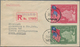 China: 1939, US Constitution 150 Years Set-ex Covers (4) Inc. Inland Airmail Tsunyi-Hankow, Register - Altri & Non Classificati