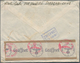 China: 1940/41, Covers (2) And Uprated Card (1) All Used Shanghai To Germany And German Censormark/c - Sonstige & Ohne Zuordnung