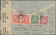 China: 1941, Two Airmail Covers Via Calcutta-Lagos-PAA To England: SYS Chunghwa $5 (pair) Etc. $13.9 - Autres & Non Classés