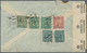 China: 1943/45, Air Mail Covers (4, Ex-3 Registered) To Foreign: $26.80 Rate "Chungking 32.7.27" To - Sonstige & Ohne Zuordnung