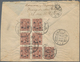 China: 1948, Gold Yuan $1/40 C. (7) Tied "PEIPING 37.12.2" (Dec. 2, 1948) To Reverse Of Cover To Dre - Andere & Zonder Classificatie