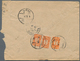 Delcampe - China - Portomarken: 1933/40, Covers (3) Resp. Card (1) Charged Postage Due With Orange Dues Affixed - Portomarken