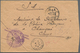 Delcampe - China - Portomarken: 1933/40, Covers (3) Resp. Card (1) Charged Postage Due With Orange Dues Affixed - Portomarken