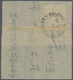 China - Lokalausgaben / Local Post: Chinkiang, Dues, 1895, 2 1/2mm Distance, 1 C. Blue Tied Oval "TO - Other & Unclassified