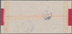 China - Lokalausgaben / Local Post: Hankow, 1894, 2 C. Green Tied Blue "HANKOW C AU 9 94" To Red Ban - Andere & Zonder Classificatie