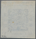 China - Shanghai: 1865, Large Dragon Non-seriffed, 1 Ca. Indigo On Thin Wove Paper, Liv. 35 Pr. 52, - Sonstige & Ohne Zuordnung