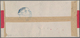 China - Shanghai: 1893, Bisect 1 C./2 C. Brown Tied Blue Bilingual "SHANGHAI LOCAL POST" W. Blue "SH - Otros & Sin Clasificación