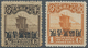 China - Provinzausgaben - Mandschurei (1927/29): 1927/29, 2nd Peking Printing, Overprinted Inverted, - Manchuria 1927-33