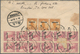 Delcampe - China - Provinzausgaben - Szechuan (1933/34): 1933/34, Covers (6) Mostly Airmail To Shanghai Inc. Ex - Sichuan 1933-34