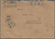 Delcampe - China - Provinzausgaben - Szechuan (1933/34): 1933/34, Covers (6) Mostly Airmail To Shanghai Inc. Ex - Sichuan 1933-34