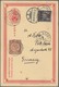 Delcampe - China - Ganzsachen: 1897/1908, Cards ICP (1), CIP (4, Inc. Three Reply, Two Used As German Field Pos - Cartoline Postali