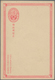 China - Ganzsachen: 1897, Card ICP 1 C. Mint W. On Reverse Ink Drawing Of "Peking Imperial Palace Ma - Postales