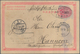 China - Ganzsachen: 1897, Card ICP 1 C. Used "CHEFOO 18 JUL 99" To Shanghai W. "SHANGHAI LOCAL POST - Cartes Postales