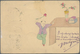 China - Ganzsachen: 1898, Card CIP 1 C. Uprated Coiling Dragon1 C., 2 C. Tied Bisected Bilingual "ME - Cartoline Postali