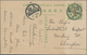 China - Ganzsachen: 1912, "China Republic" Overprint Card 1 C. Mint (tone Line) Resp. Used "Chingkia - Cartoline Postali