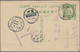 China - Ganzsachen: 1912, Flag Card 1 C. Canc. Boxed Dater "Hunan.Tsingshih 2.7.8" (July 8, 1913) Vi - Cartes Postales