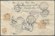 China - Incoming Mail: Germany, 1934, Total 85 Pf. Tied "BERLIN-CHARLOTTENBURG 12.10.34" To Airmail - Otros & Sin Clasificación