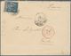 China - Fremde Postanstalten / Foreign Offices: France, 1890, Shanghai Military Mail Office, Forerun - Andere & Zonder Classificatie
