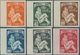 China - Taiwan (Formosa): 1952, Reduction Of Land Tax, Imperforated Set All Left-margin Copies, Unus - Autres & Non Classés