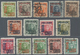 China - Volksrepublik: 1950, Stamps Of North-Eastern Provinces Surcharged Definitives, Used, Some Wi - Otros & Sin Clasificación